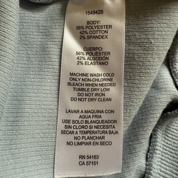 Marc New York Andrew Marc Serenity Blue Hoodie Pullover Sweatshirt Size M - Picture 12 of 13